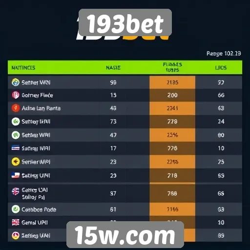 Comparativo de odds entre 193bet e concorrentes